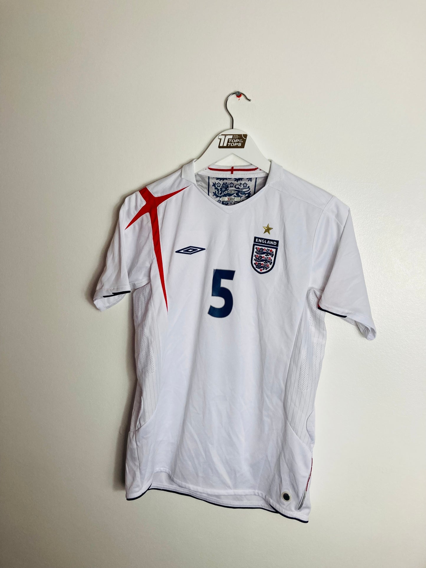 England home football shirt 2006 XL youths Terry