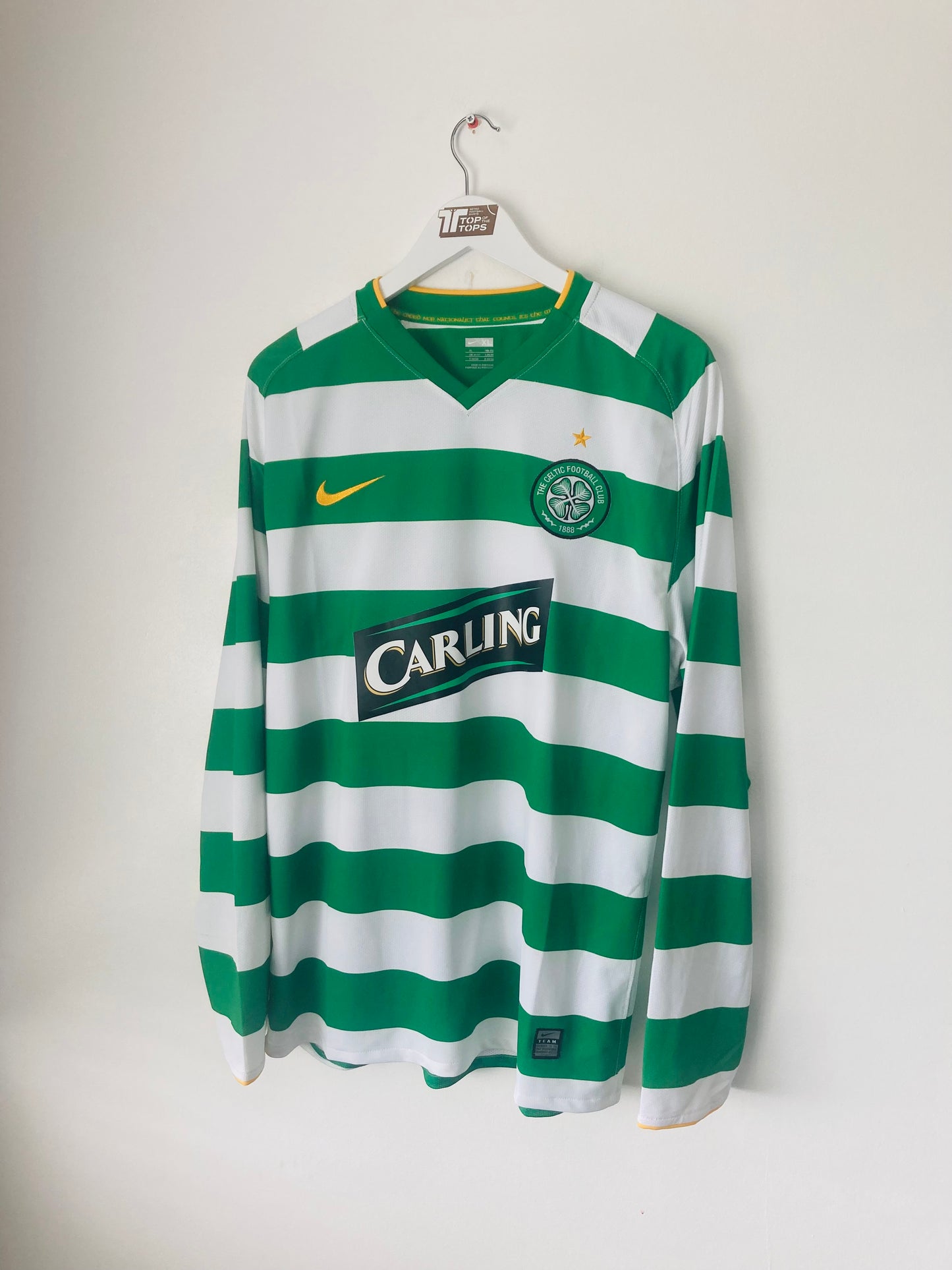 Glasgow Celtic home football shirt player version 2008/10 Samaras XL
