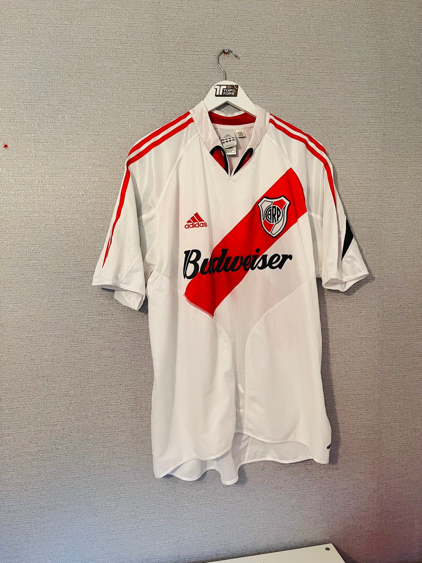 River Plate home football shirt 2004/05 Salas XL