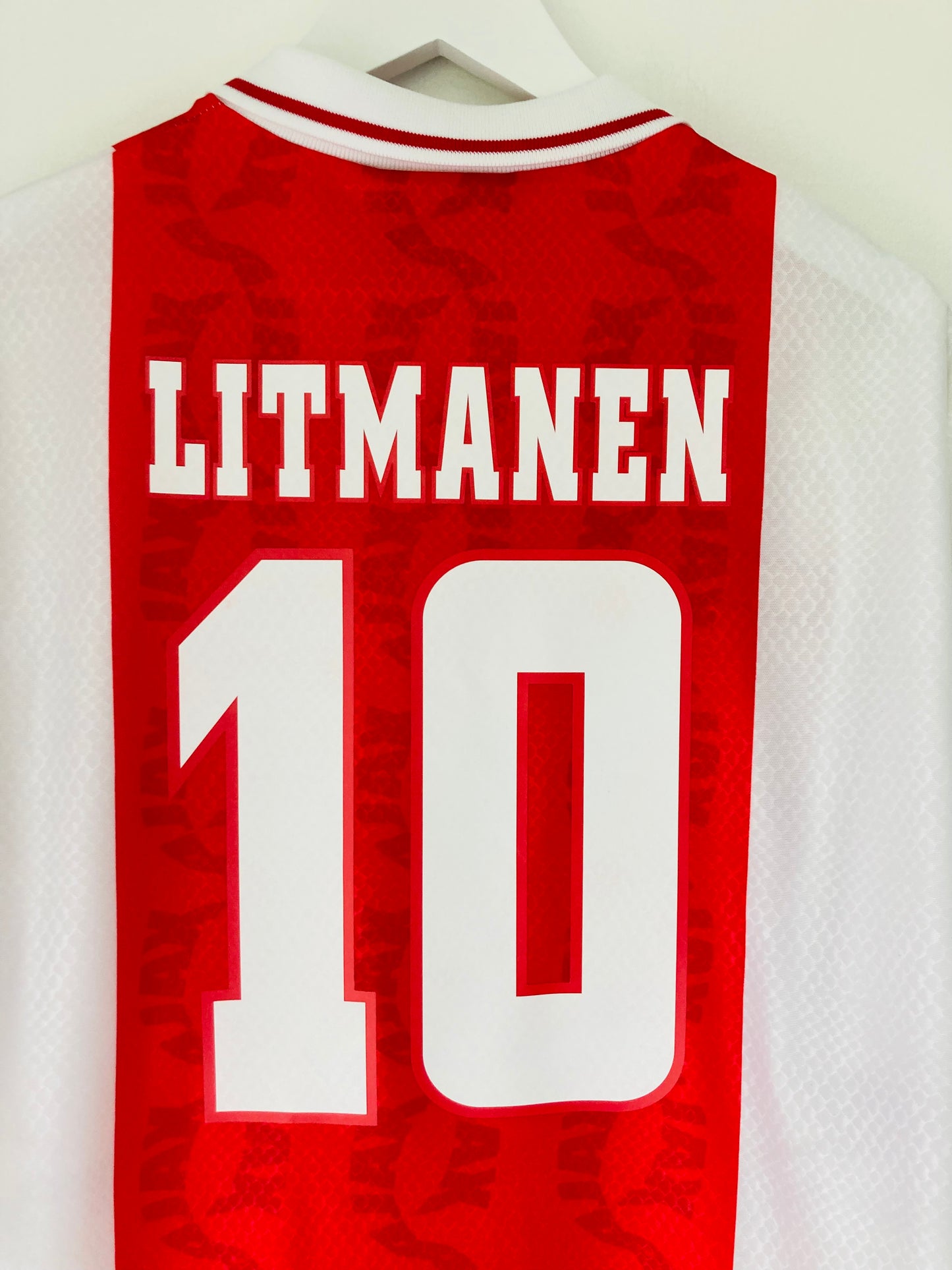 Ajax home football shirt 1998/99 Litmanen XL