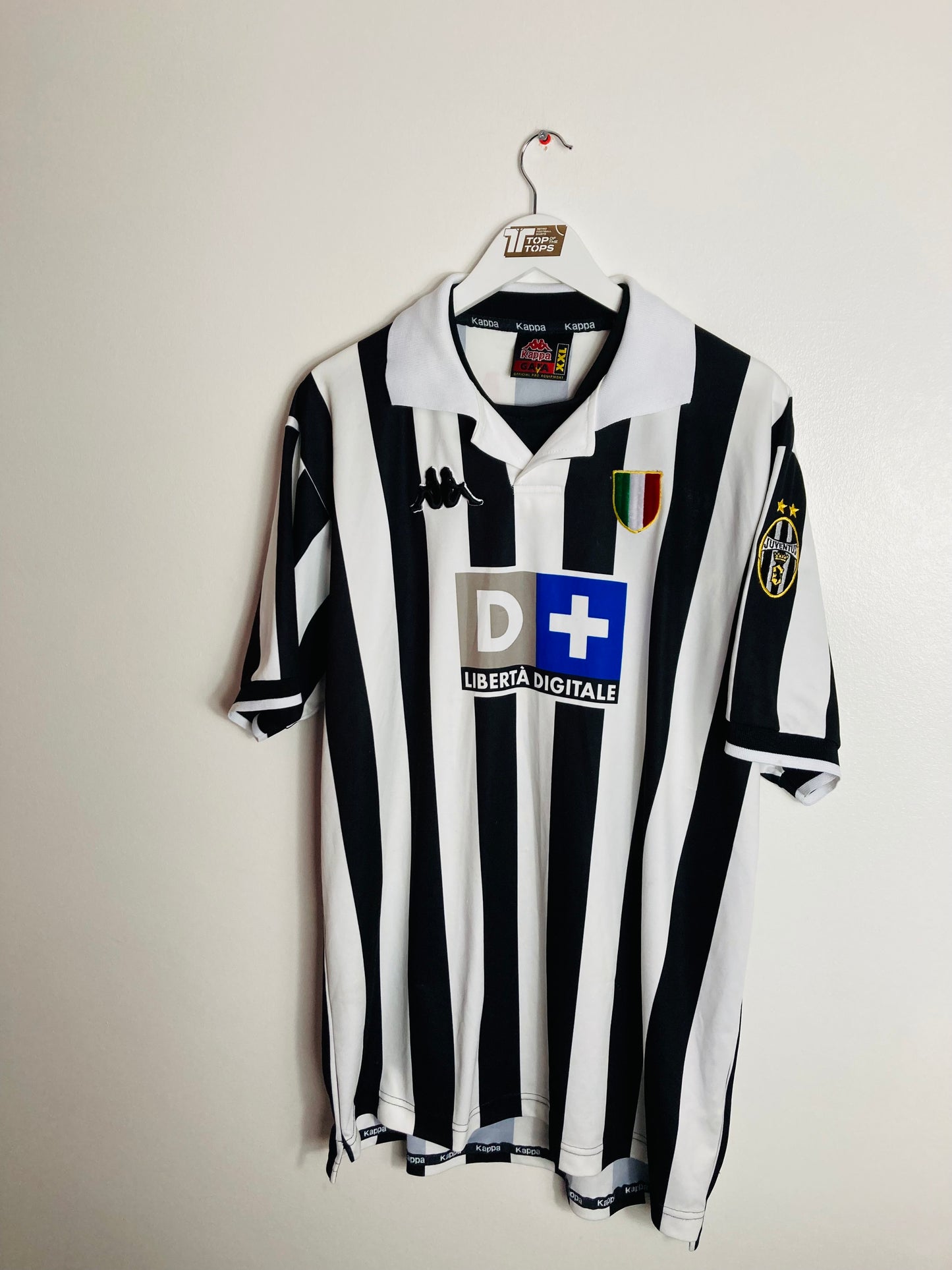 Juventus home football shirt 1998/99 Zidane XXL