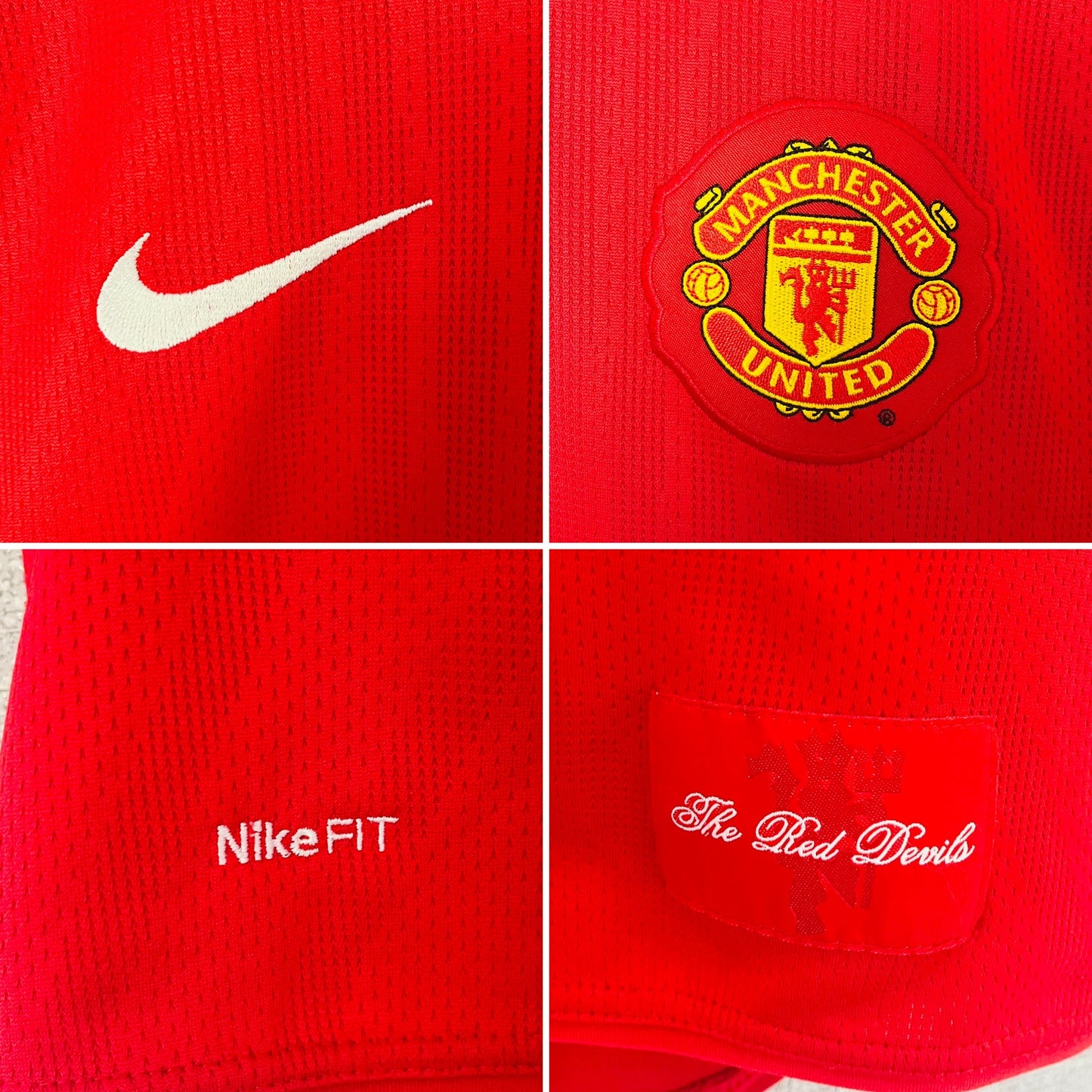 Manchester United home football shirt 2008/09 CR7 Medium