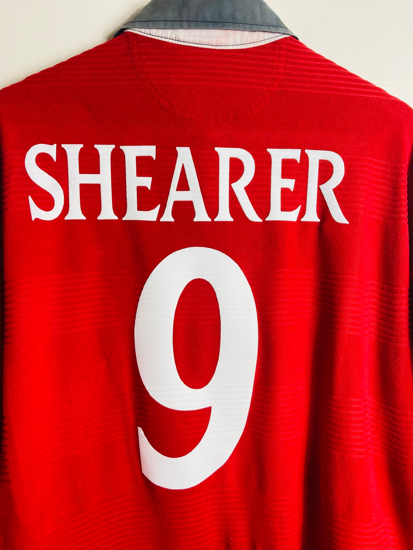 England away football shirt Euro 2000 Shearer XXL