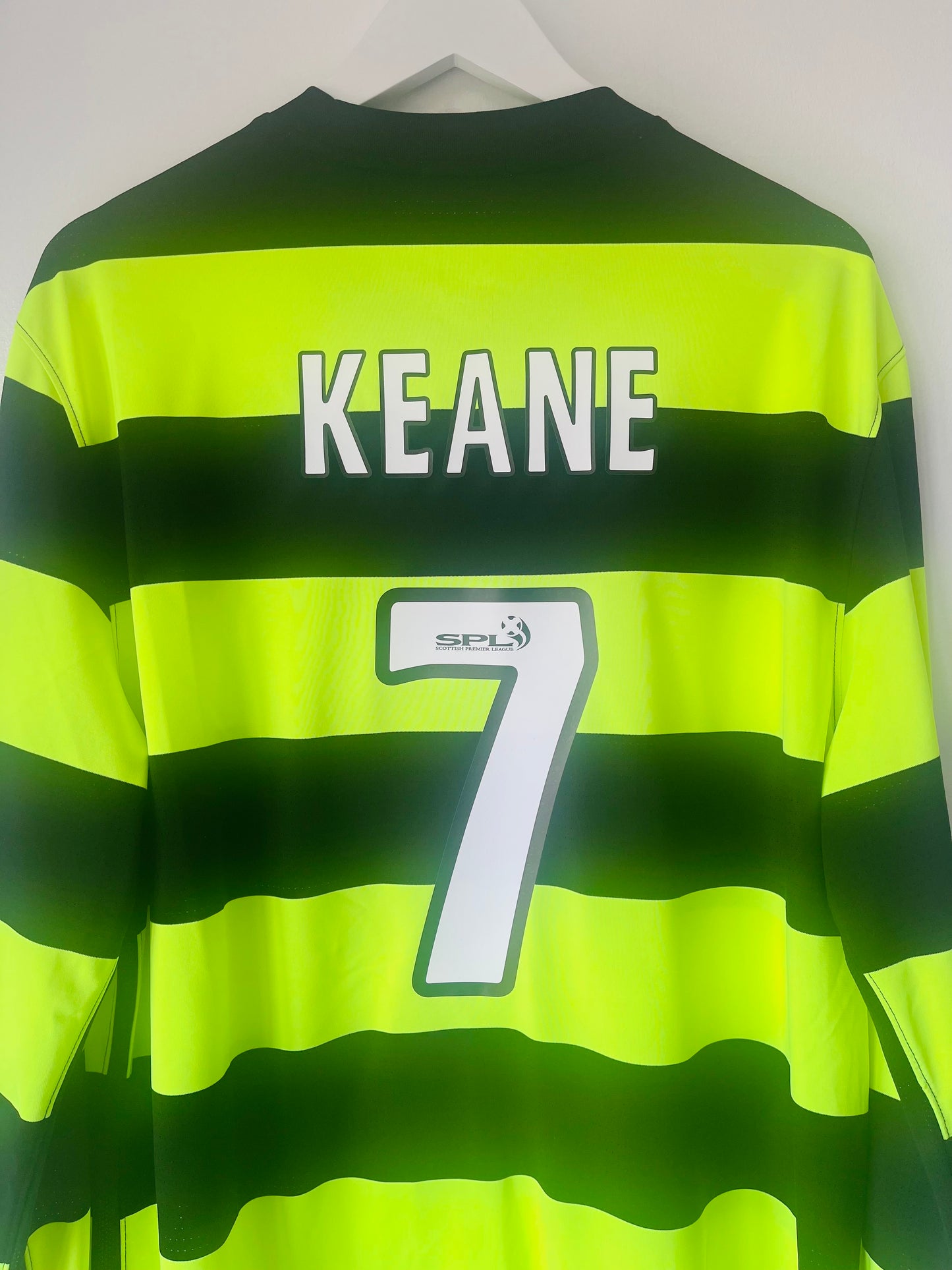 Celtic away football shirt 2009/10 Keane XXL