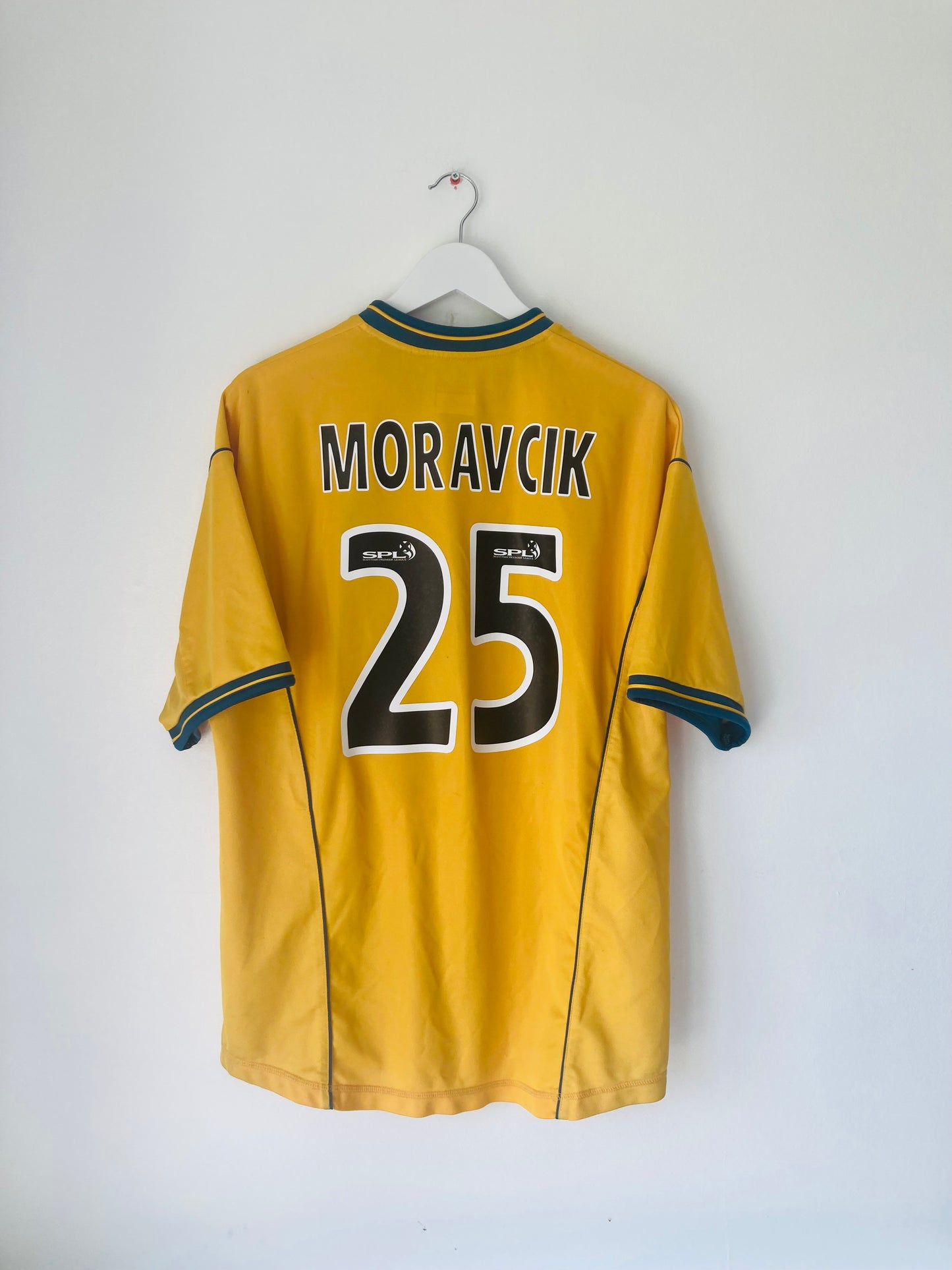 Glasgow Celtic away football shirt 2000/01 Moravcik XL
