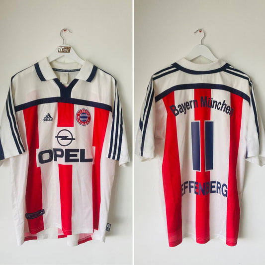 Bayern Munich away football shirt 2000/01 Effenberg XL