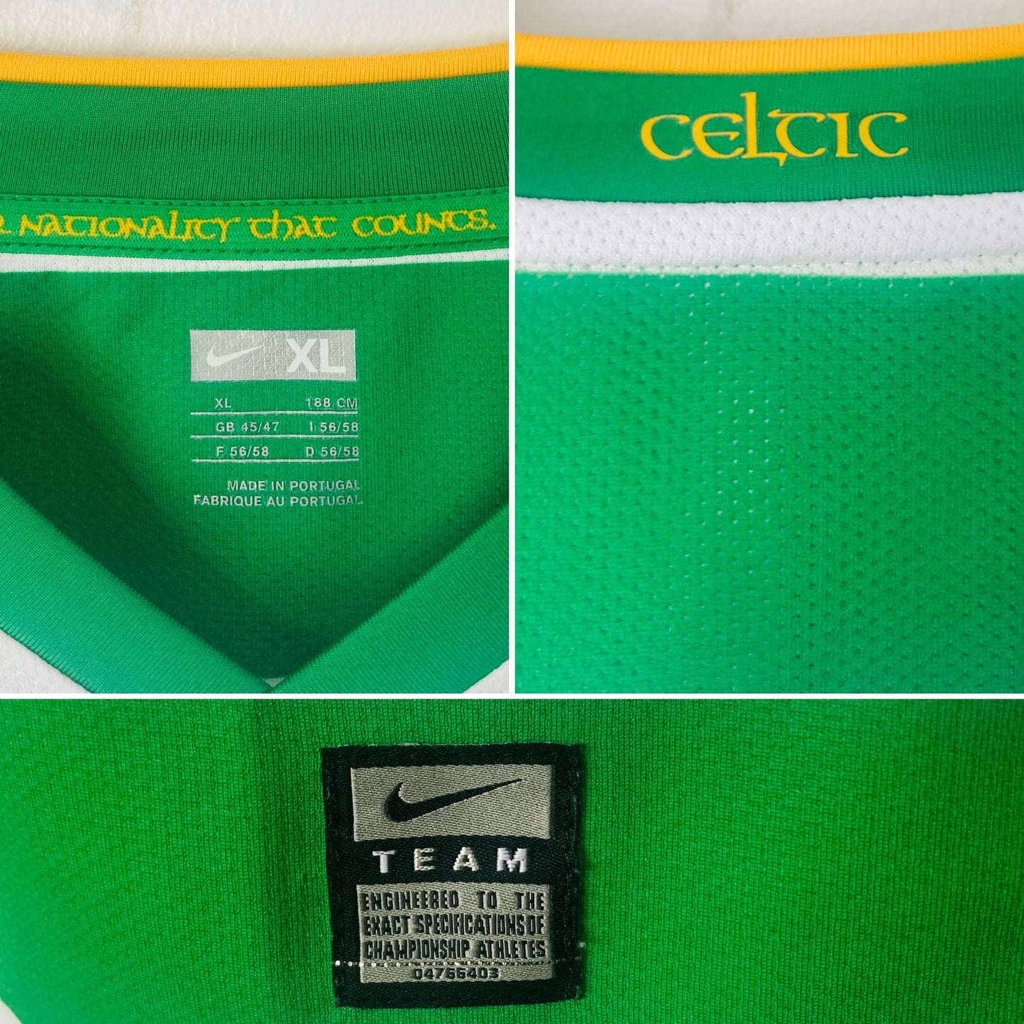 Glasgow Celtic home football shirt player version 2008/10 Samaras XL