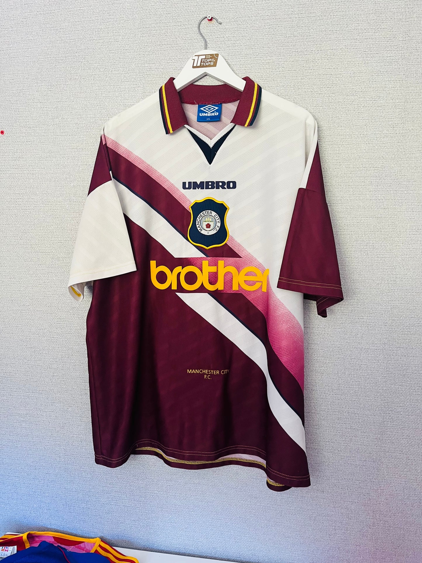 Manchester City away football shirt
1996/97 XXL