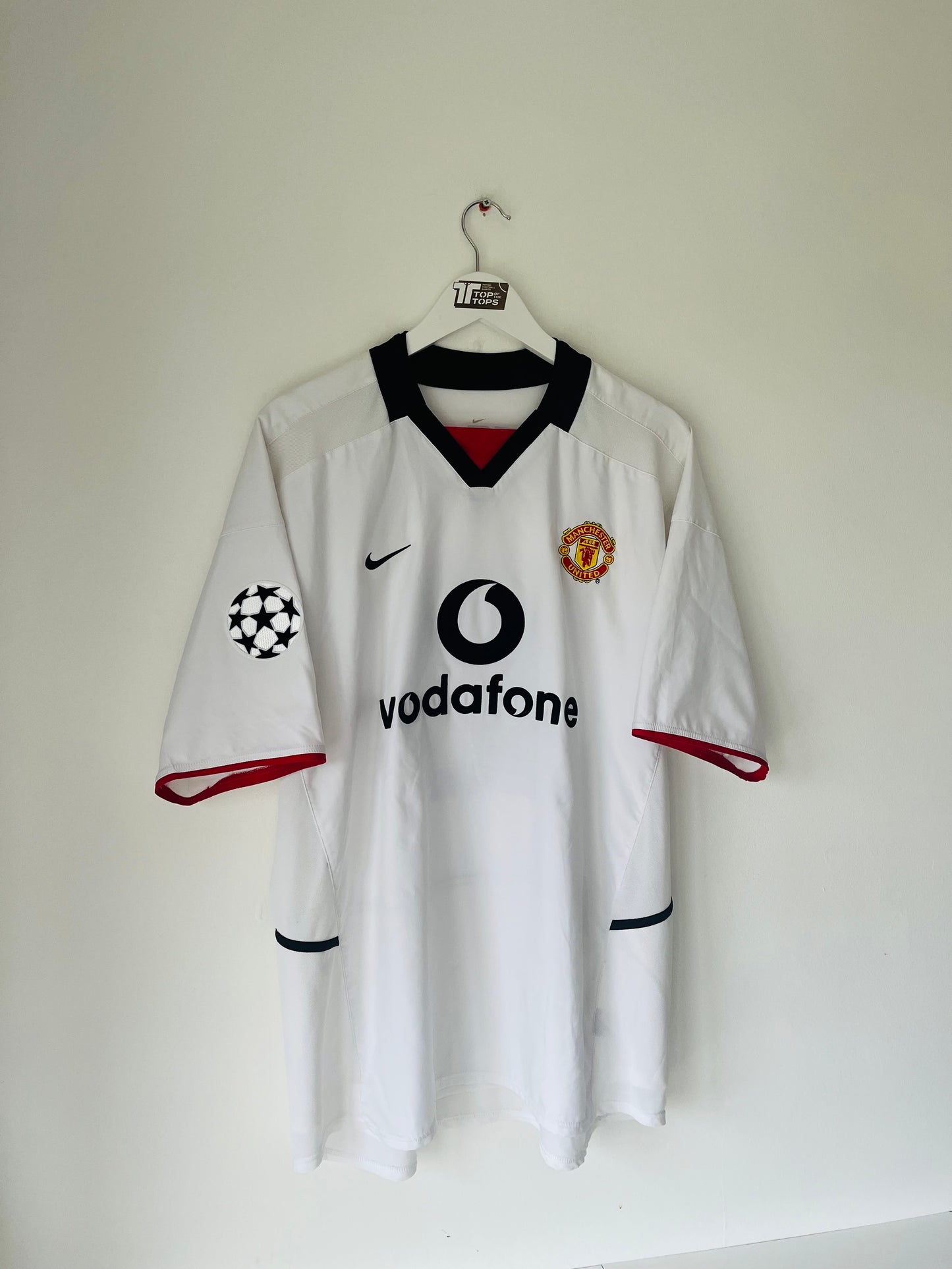 Manchester United away football shirt 2002/03 Van Nistelrooy XL