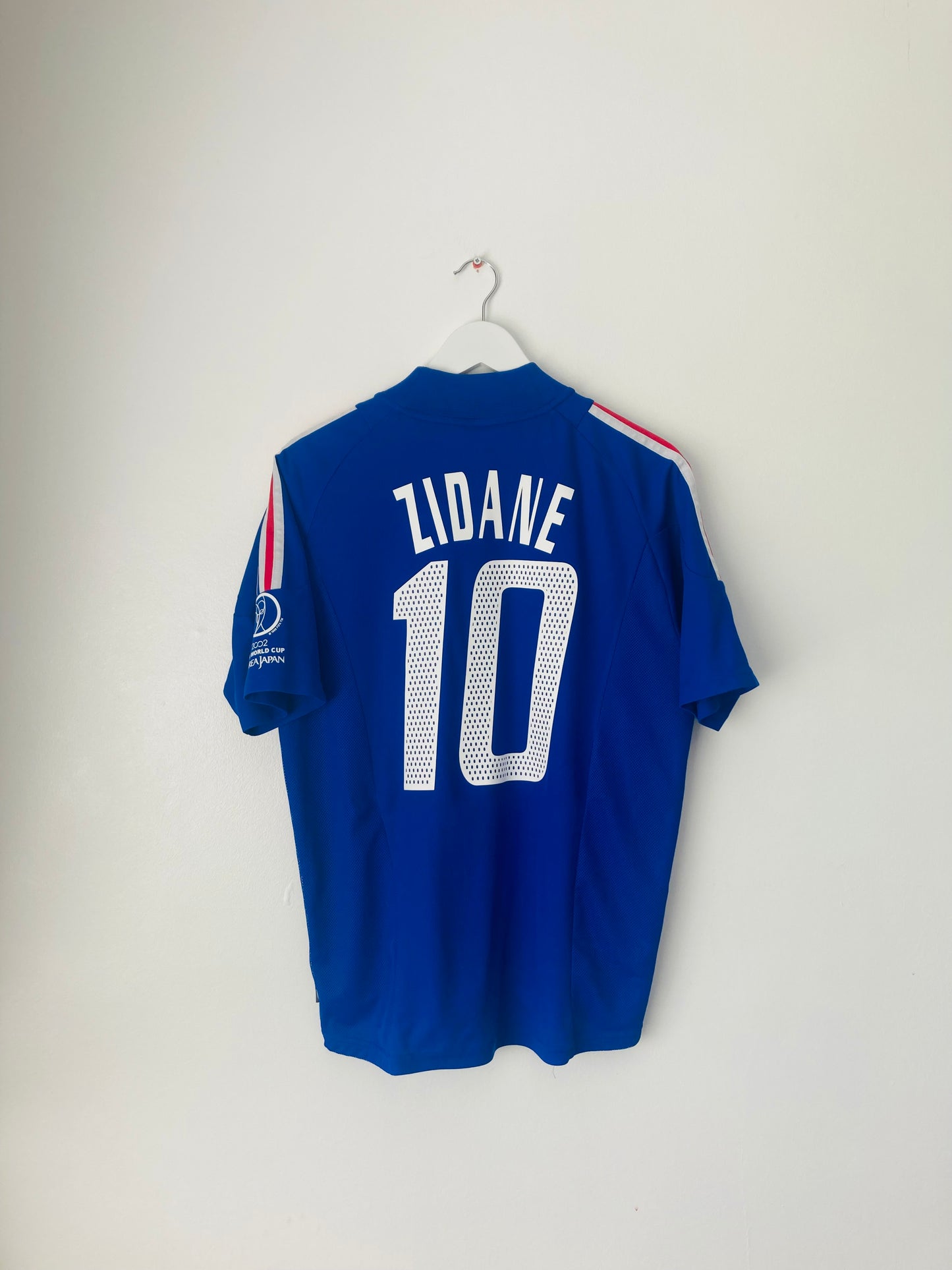 France home football shirt W/C 2002 Zidane Medium