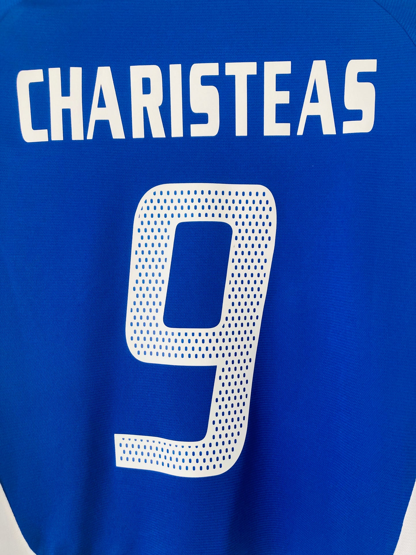 Greece home football shirt Euro 2004 Charisteas Large