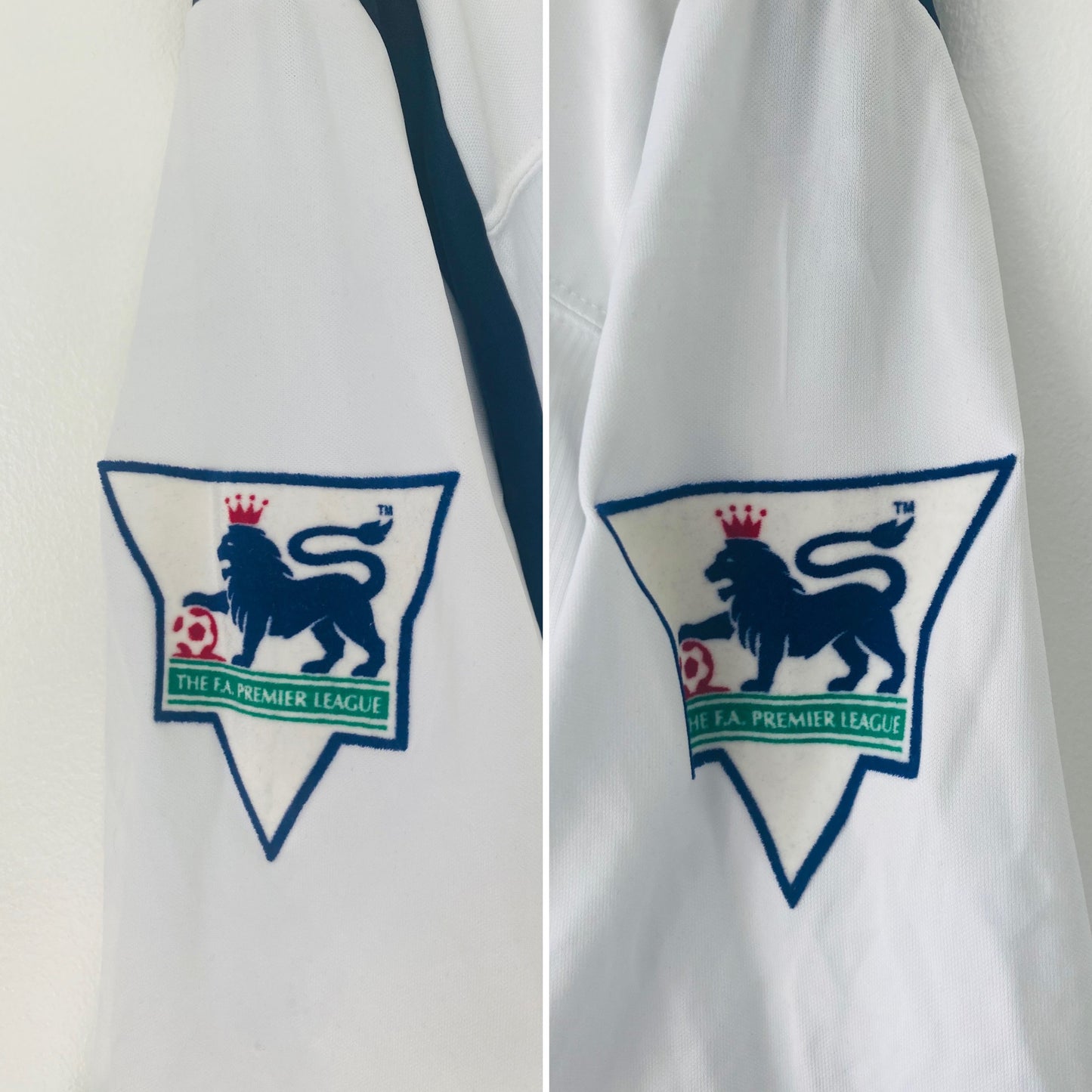 Bolton Wanderers home football shirt 2001/03 Mike Whitlow XL