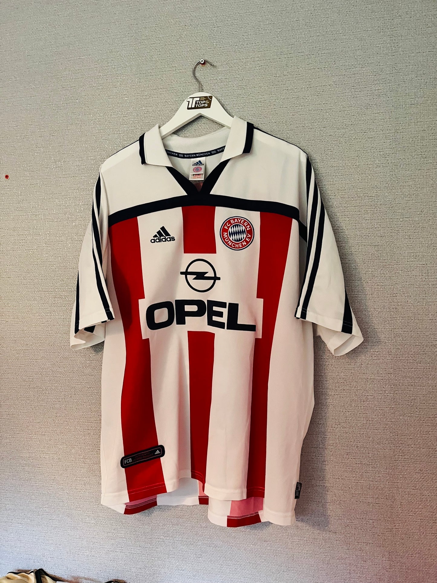 Bayern Munich away football shirt 2000/01 Elber XXL