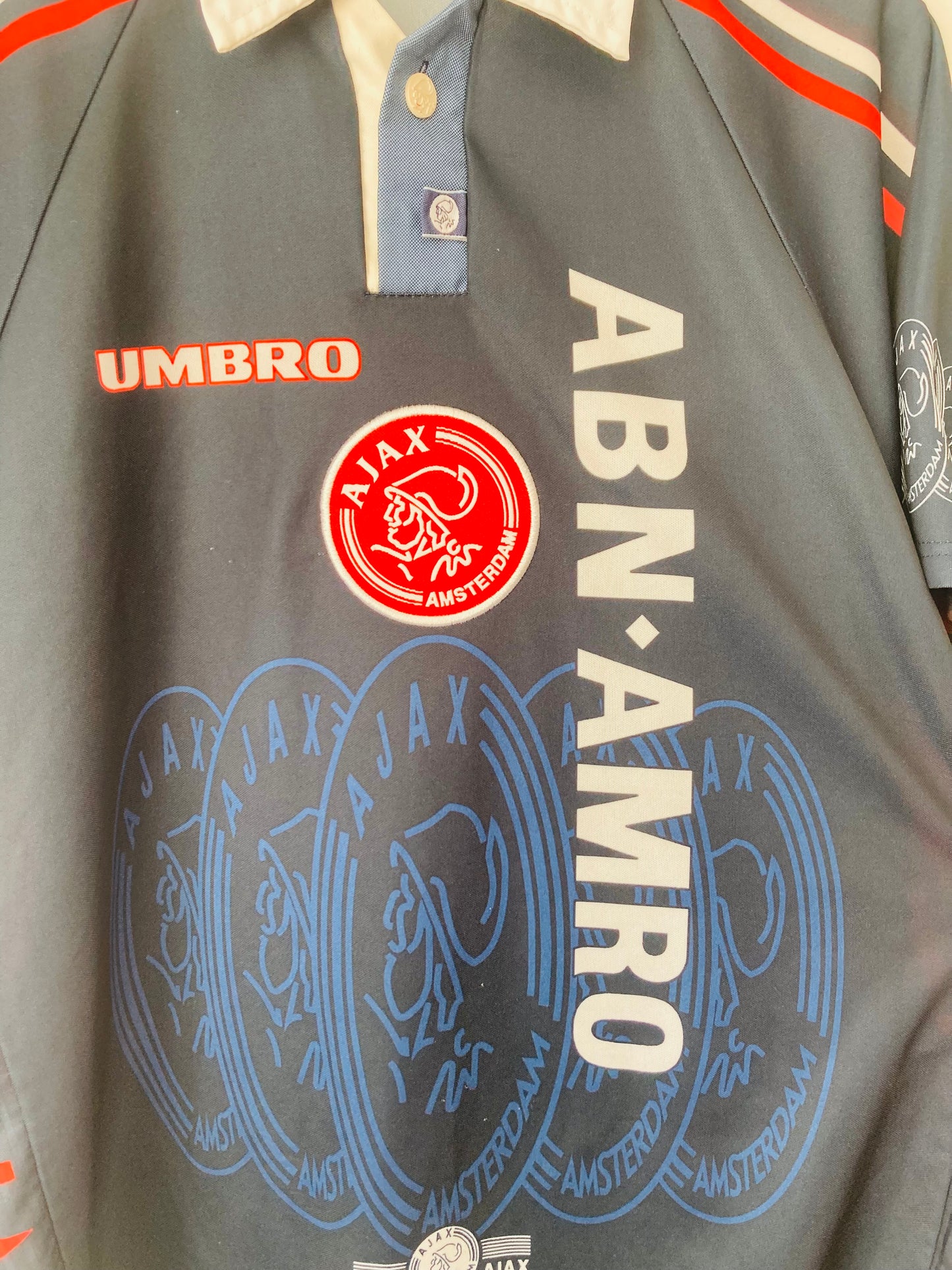 Ajax away football shirt 1997/98 Laudrup Large