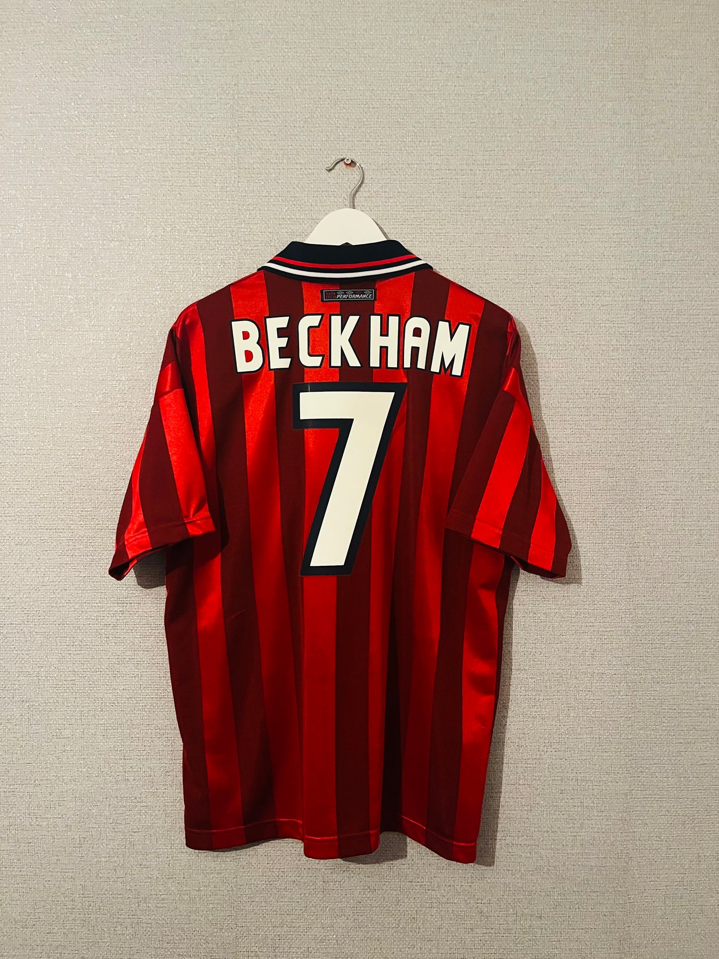 England away football shirt W/C 1998 Beckham Large