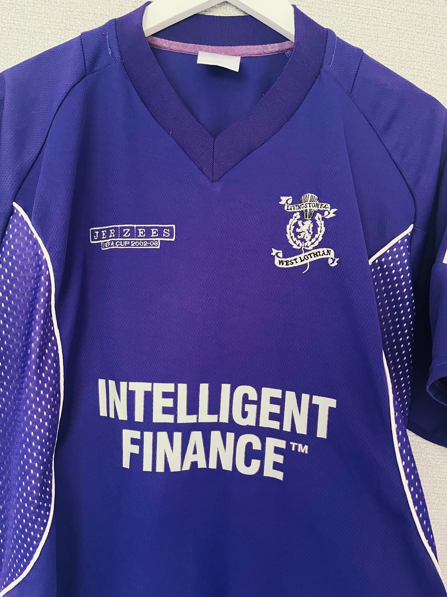 Livingston away cup football shirt 2002/03 Large/XL