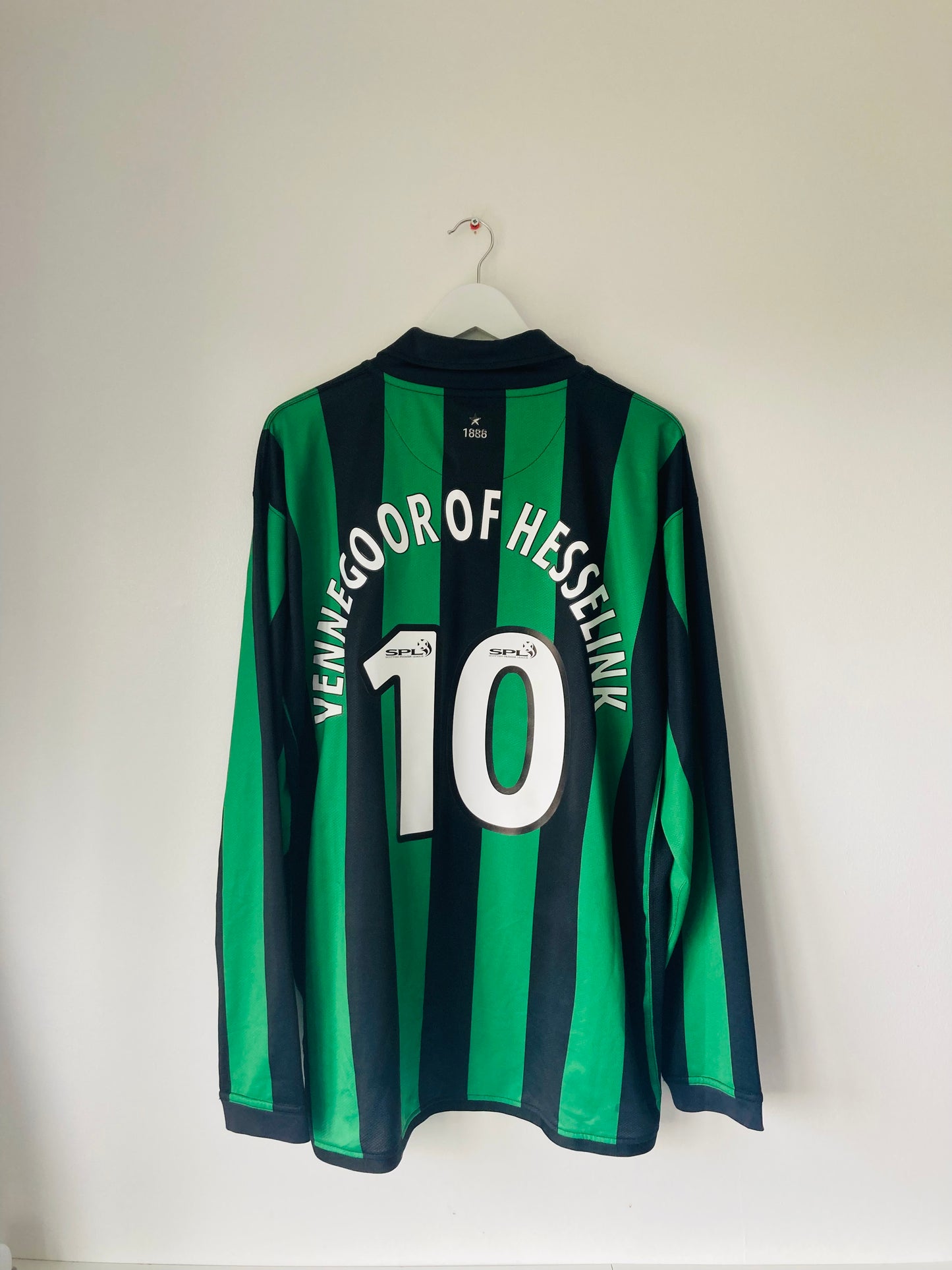 Glasgow Celtic away football shirt 2006/08 Vennegoor of Hesselink XXL