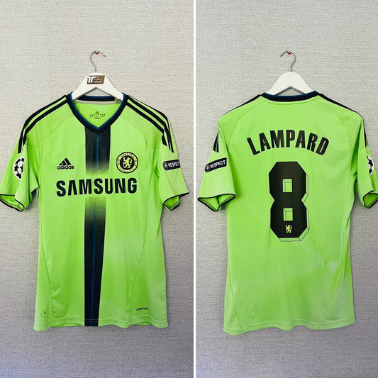 Chelsea third football shirt 2010/11 Lampard Small