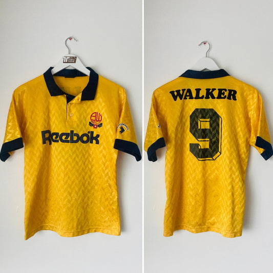 Bolton Wanderers third football shirt 1990/93 Medium