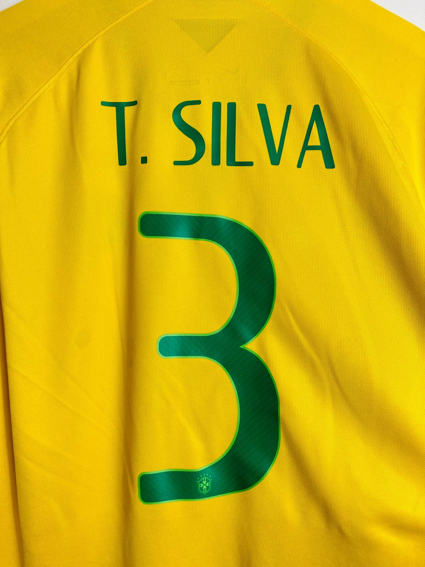 Brazil home football shirt W/C 2014 Silva XL