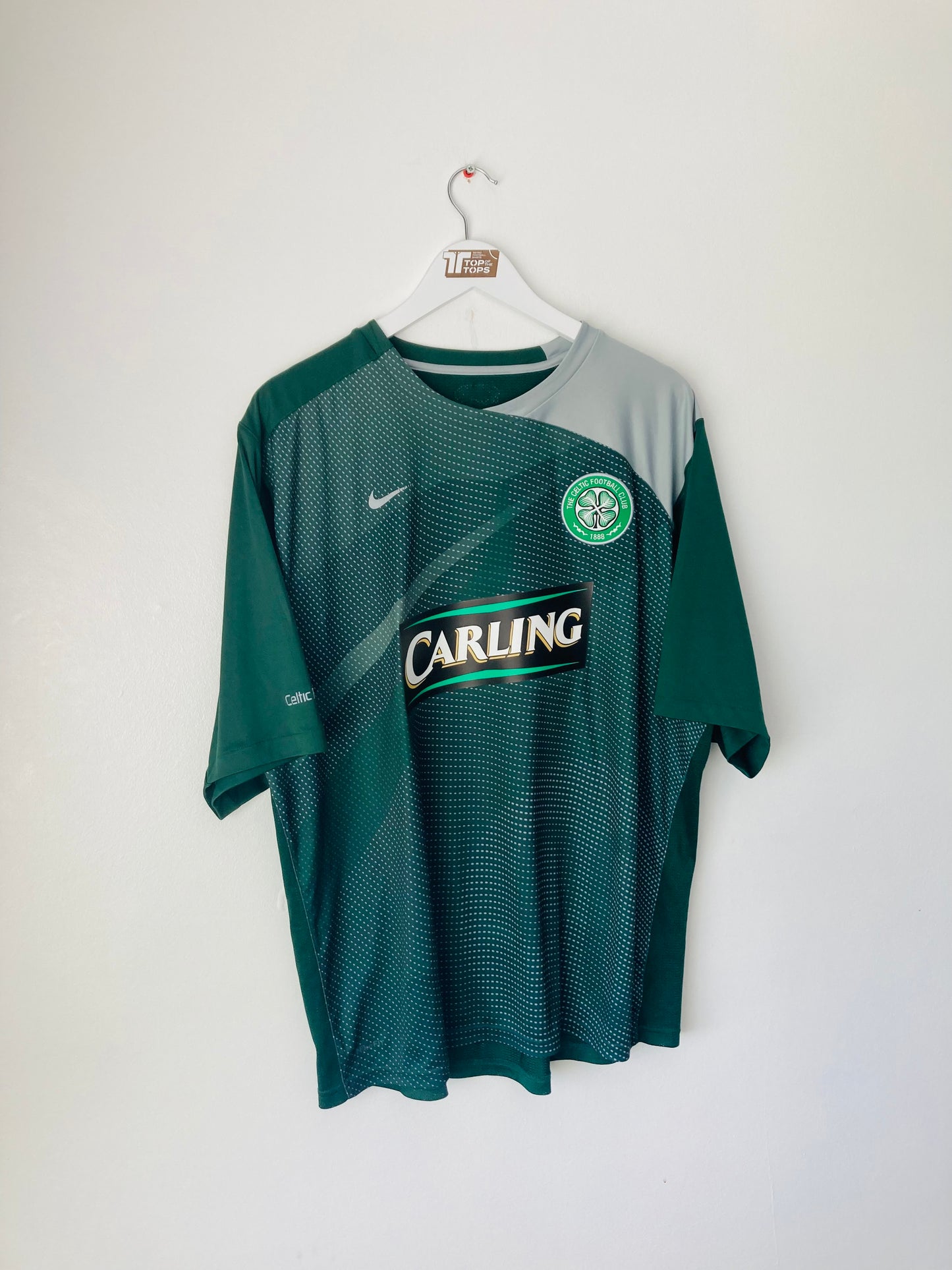 Glasgow Celtic training football shirt 2007/08 XL