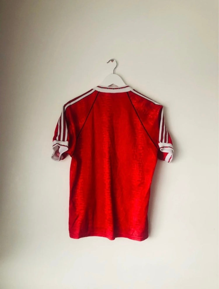 Manchester United home football shirt 1990/92 medium