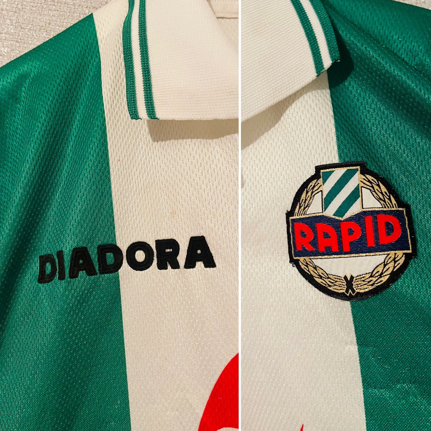 Rapid Vienna home football shirt (used in cup competitions)
1997/98 XXL