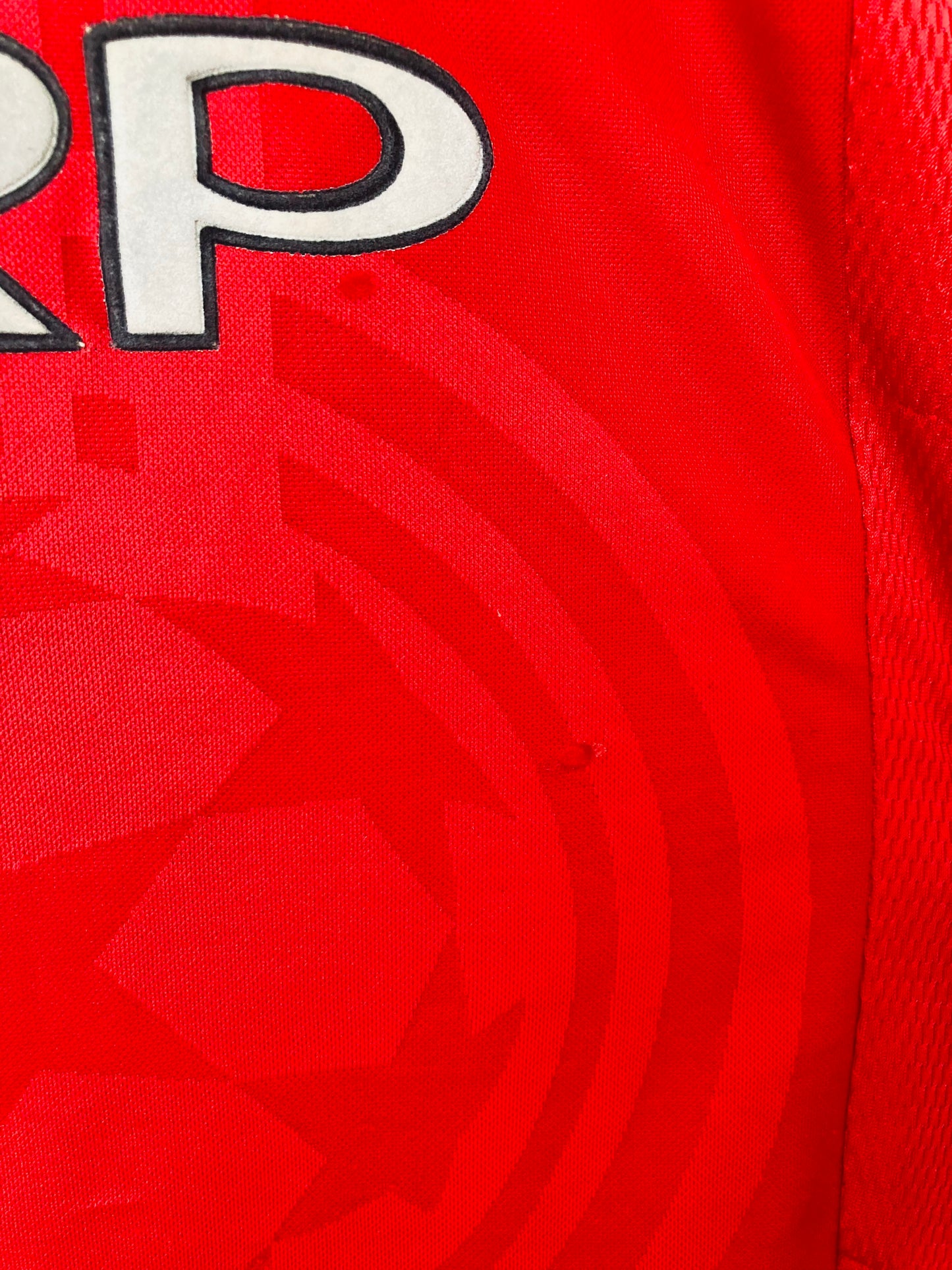 Manchester United home European football shirt 1999/2000 Beckham XL