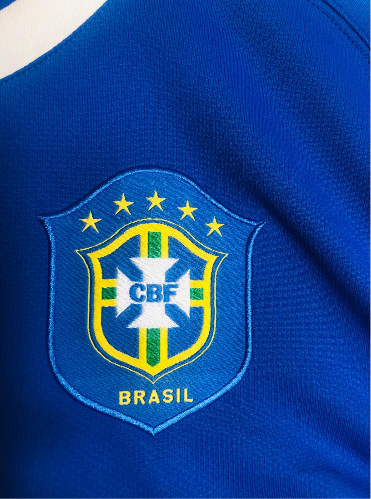 Brazil away football shirt W/C 2006 R9 Large