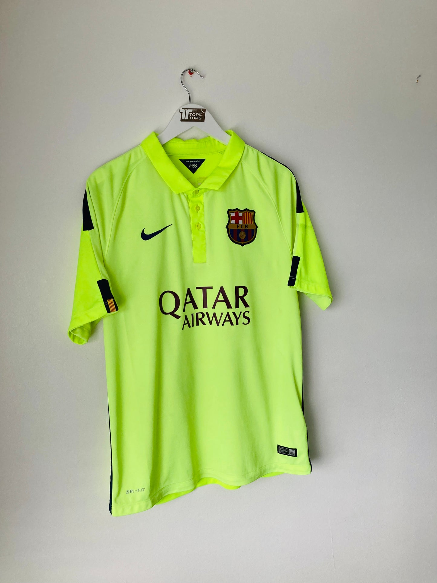 Barcelona third football shirt 2014/15 Iniesta Large