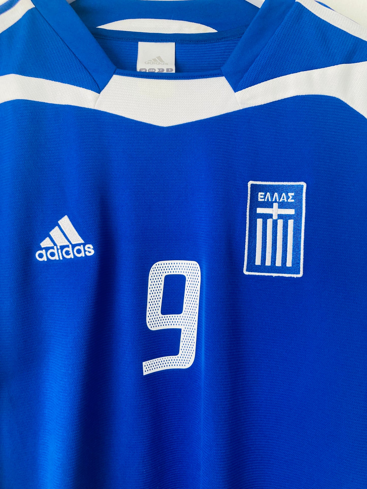 Greece home football shirt Euro 2004 Charisteas Large