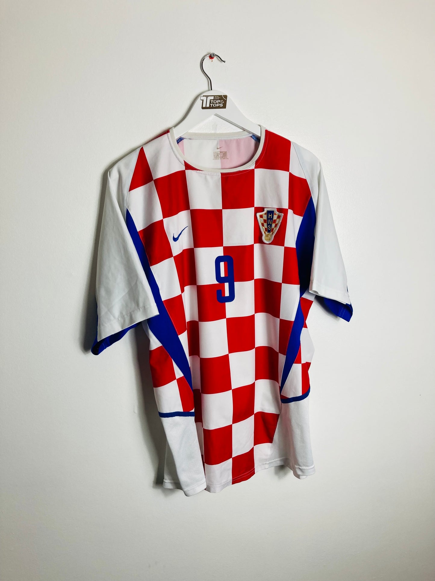 Croatia home football shirt 2002/04 Suker Large