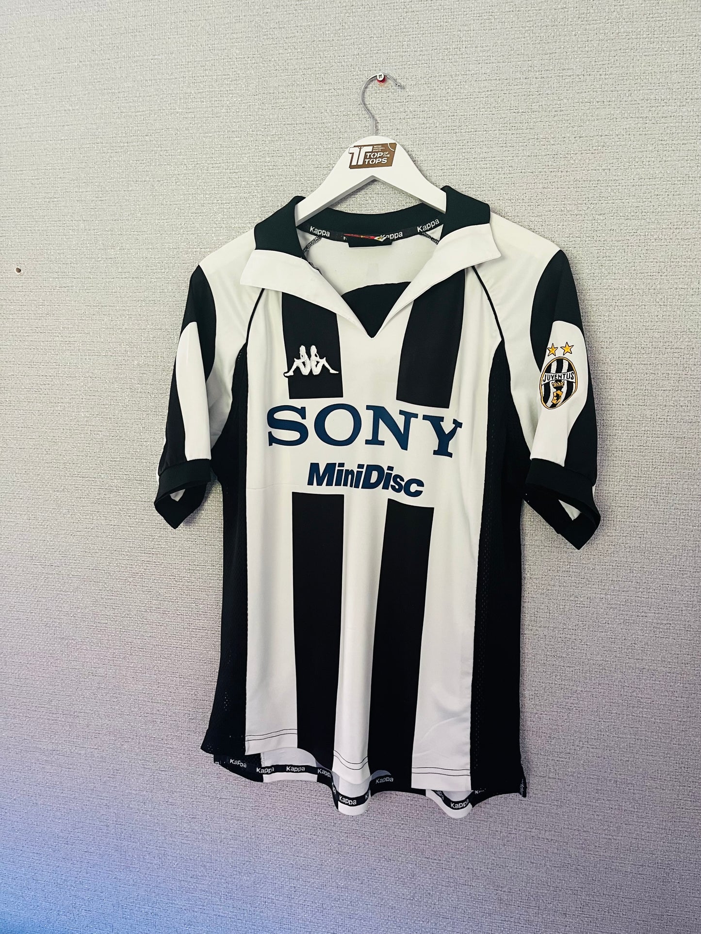 Juventus home football shirt 1997/98 Zidane Medium