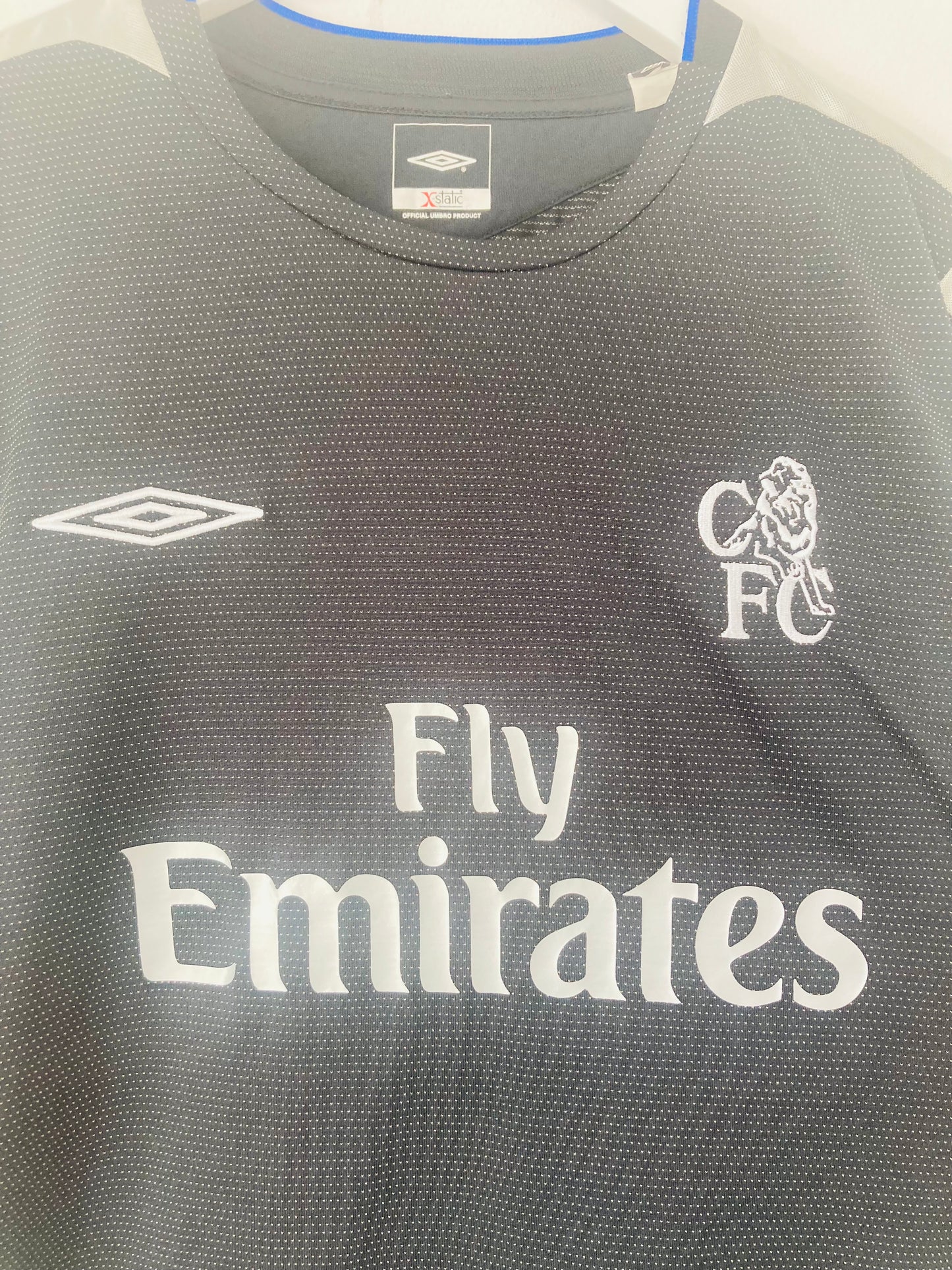 Chelsea third football shirt 2004/05 Drogba XXL