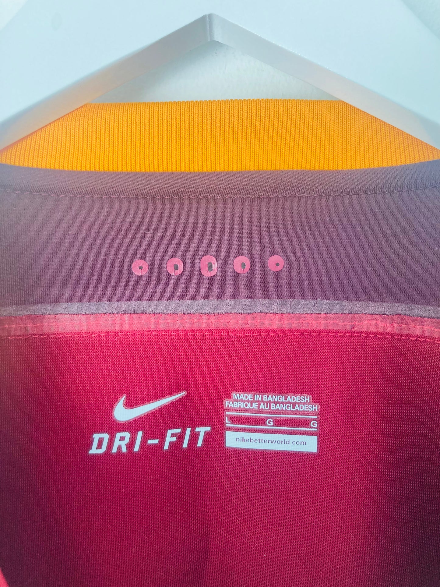 Roma home football shirt 2015/16 player version Totti Large