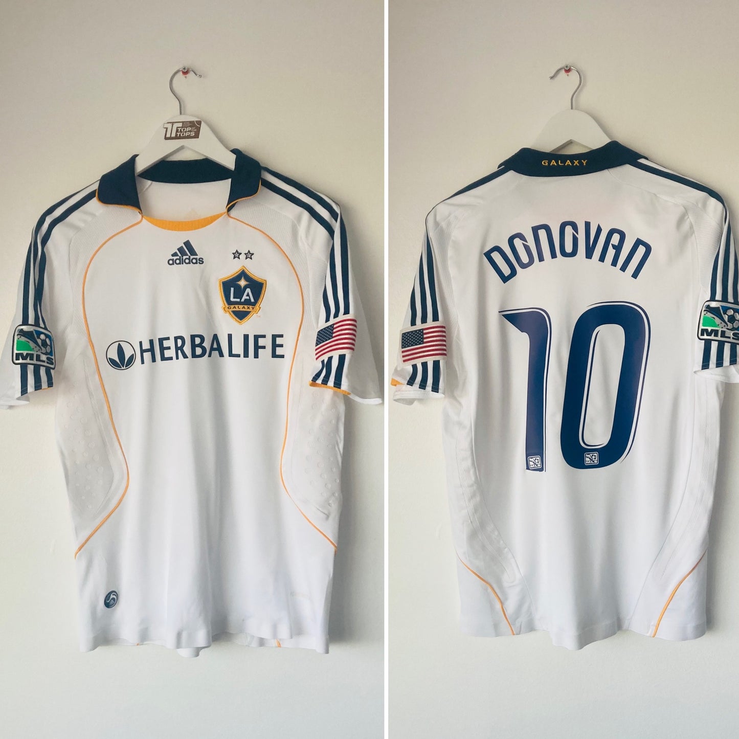 LA Galaxy home football shirt (player spec) 2008/09 Donovan small