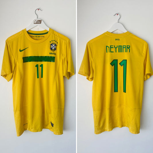 Brazil home football shirt 2011/12 Neymar Medium