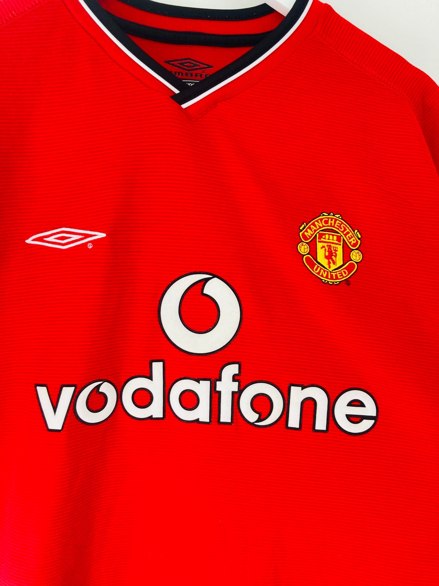 Manchester United home football shirt 2001/02 Veron XXL