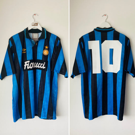 Inter Milan home football shirt
1992/94 XL