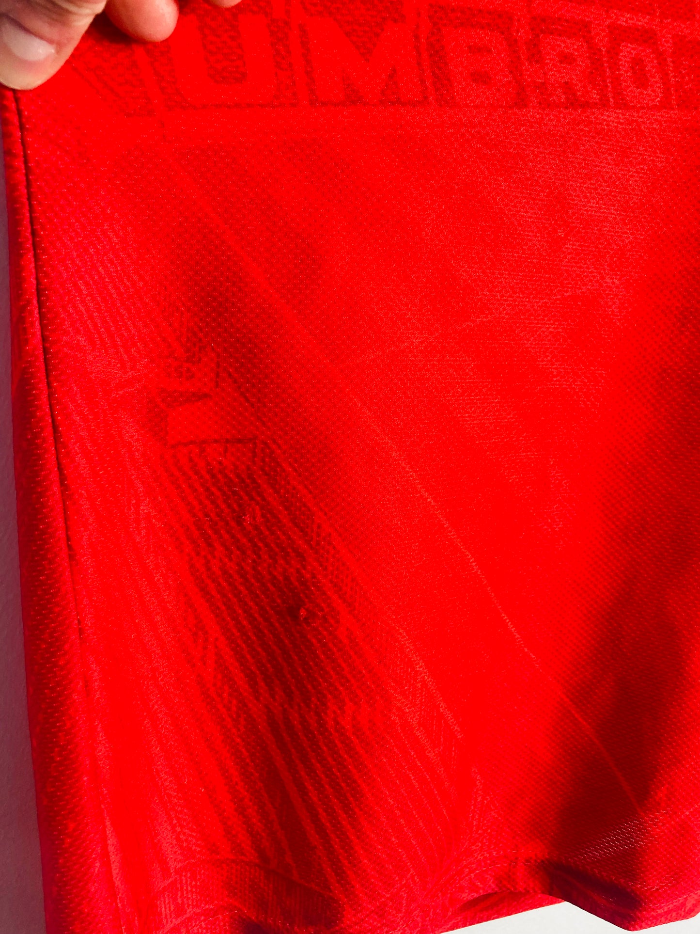 Manchester United home football shirt 1994/96 Cantona Medium
