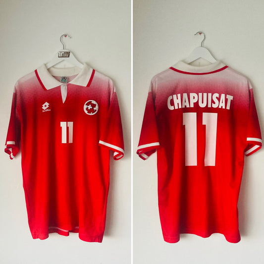Switzerland home football shirt
Euro 1996 Chapuisat Large