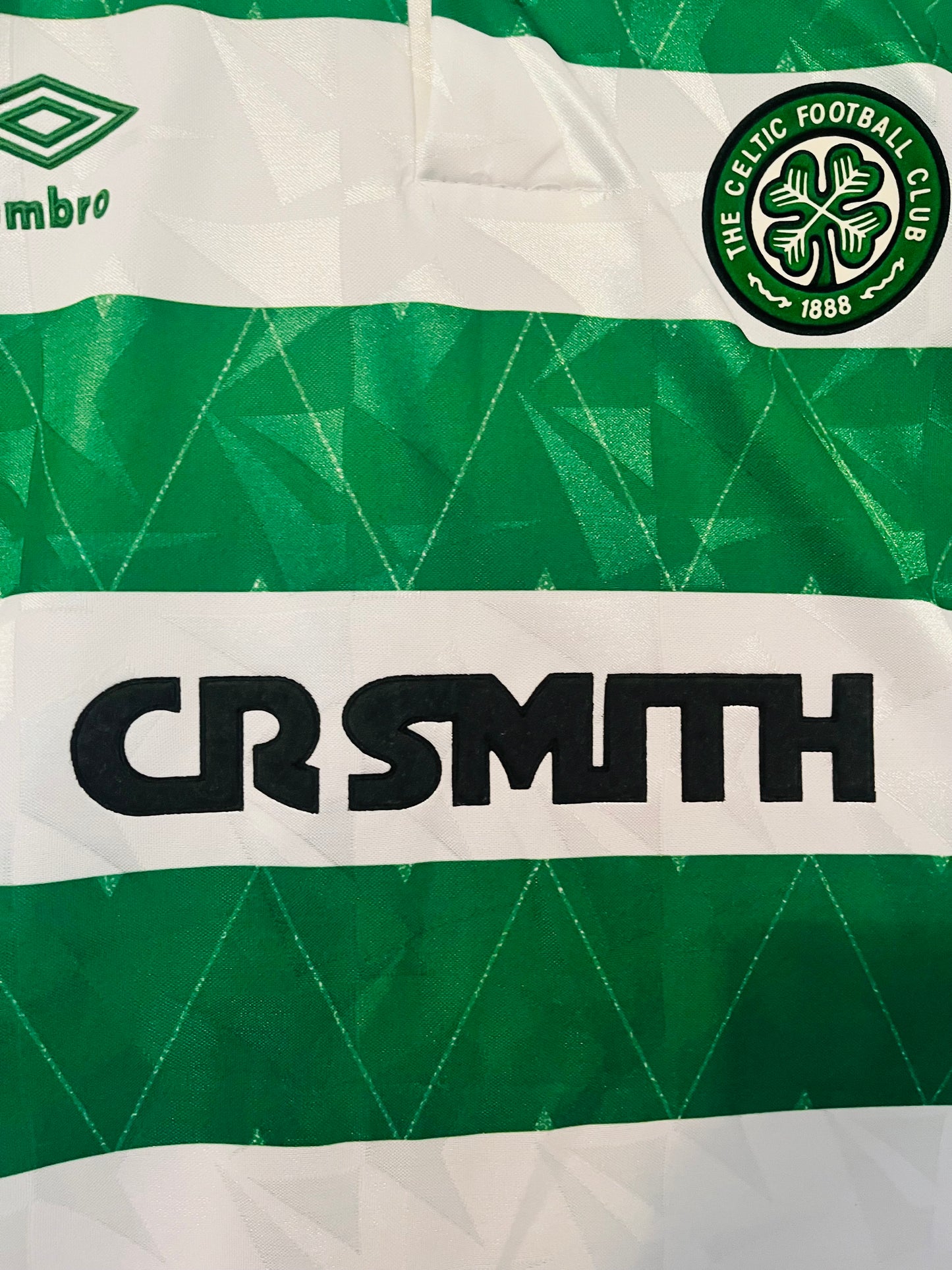 Glasgow Celtic home football shirt 1989/91 XL