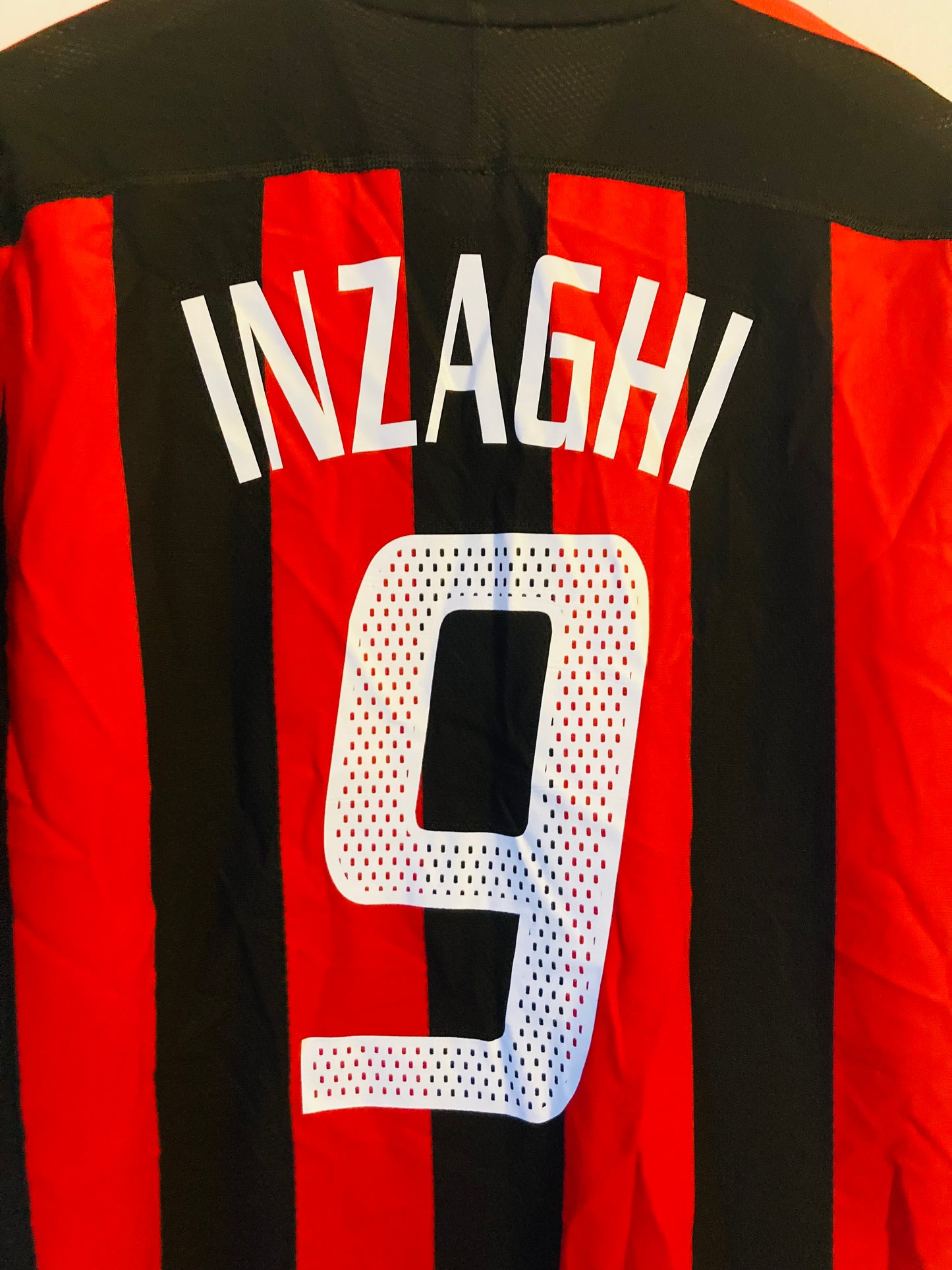 AC Milan home football shirt 2003/04 Inzaghi medium