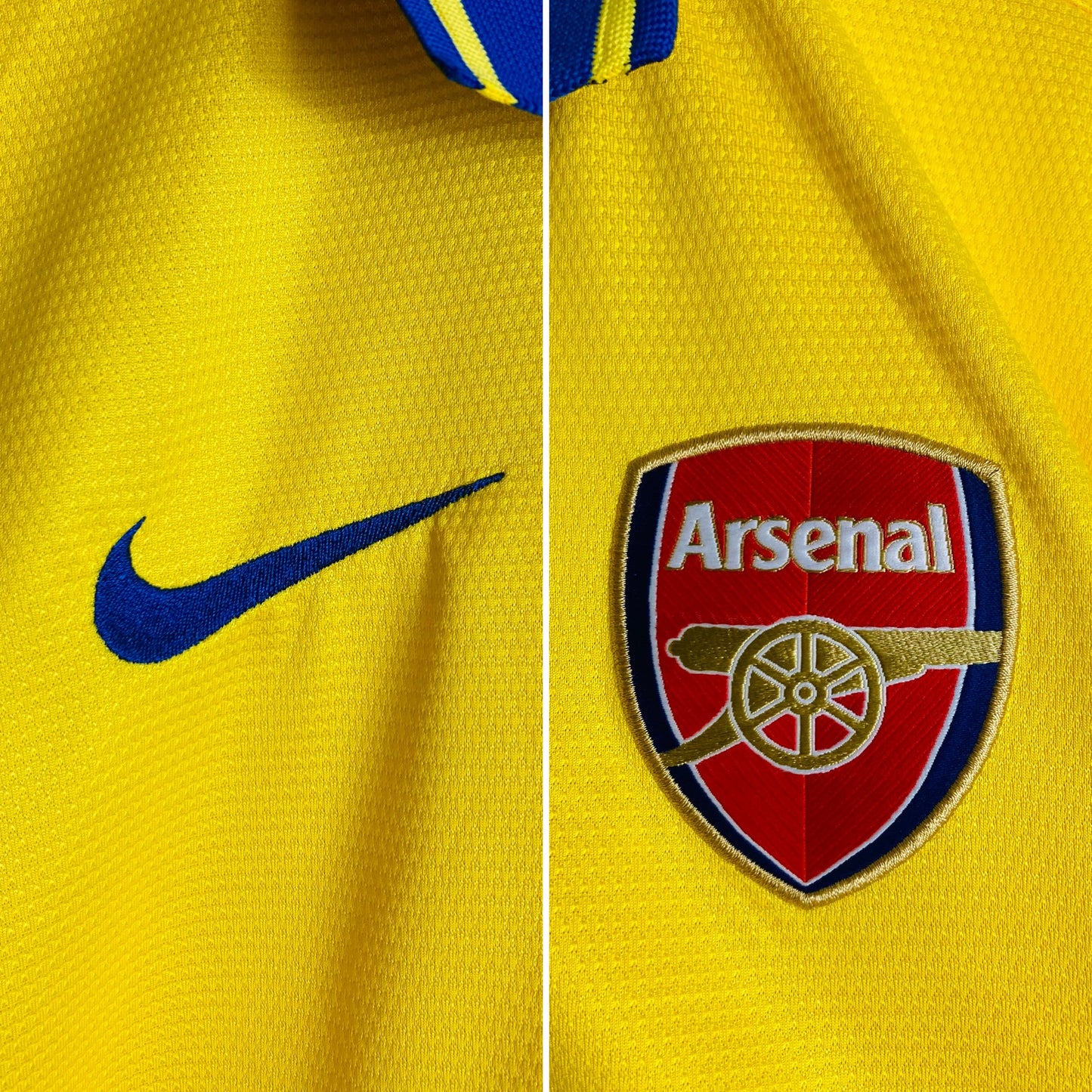 Arsenal away football shirt 2013/14 Arteta XL