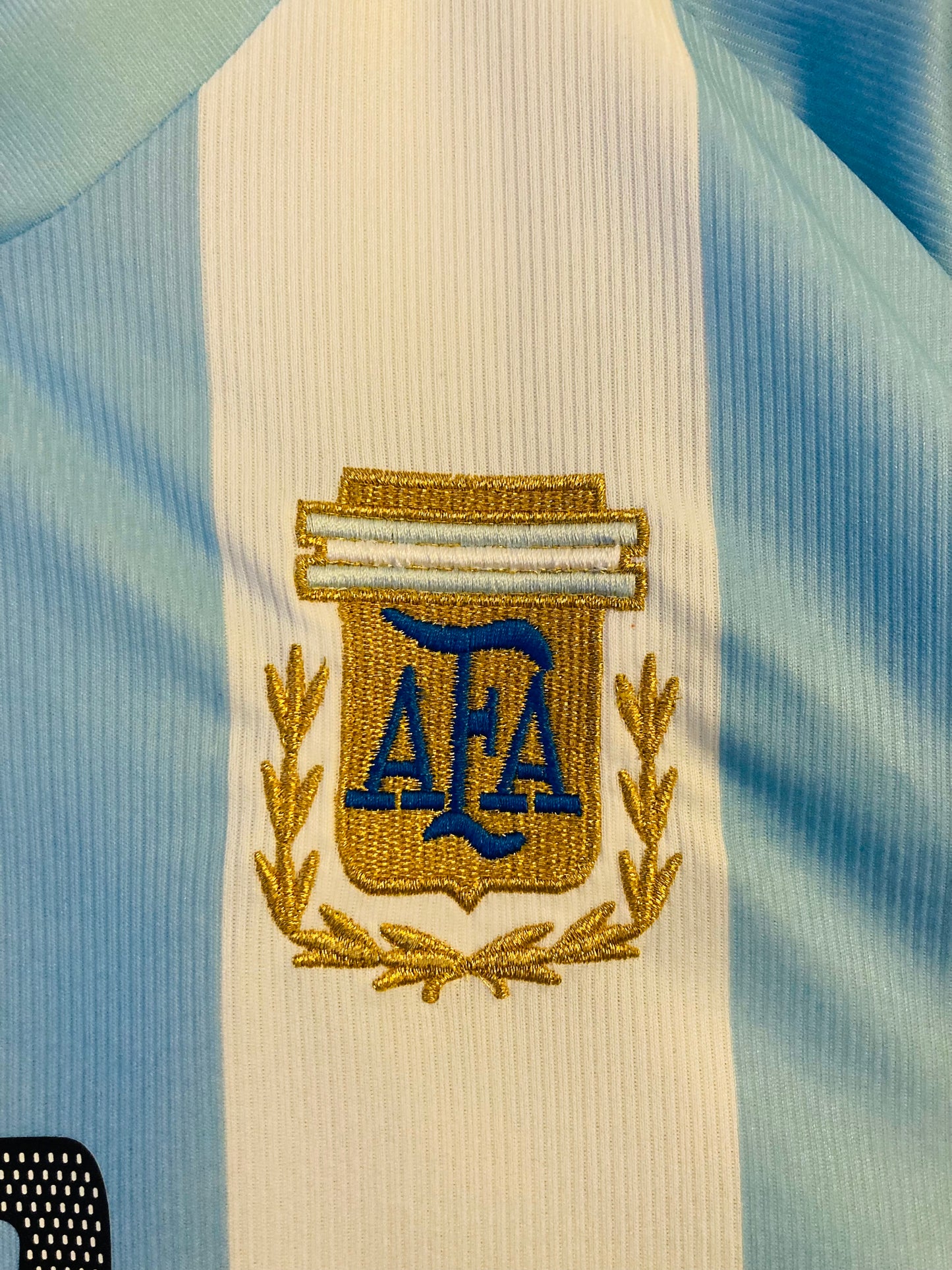 Argentina home football shirt
W/C 2002 Batistuta medium