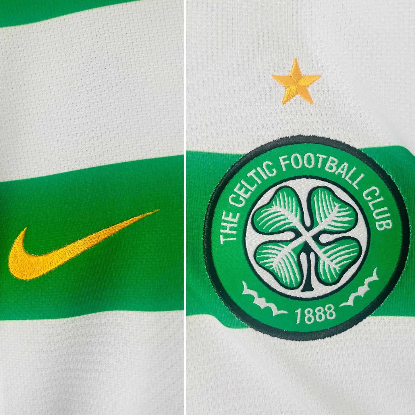 Glasgow Celtic home football shirt player version 2008/10 Samaras XL