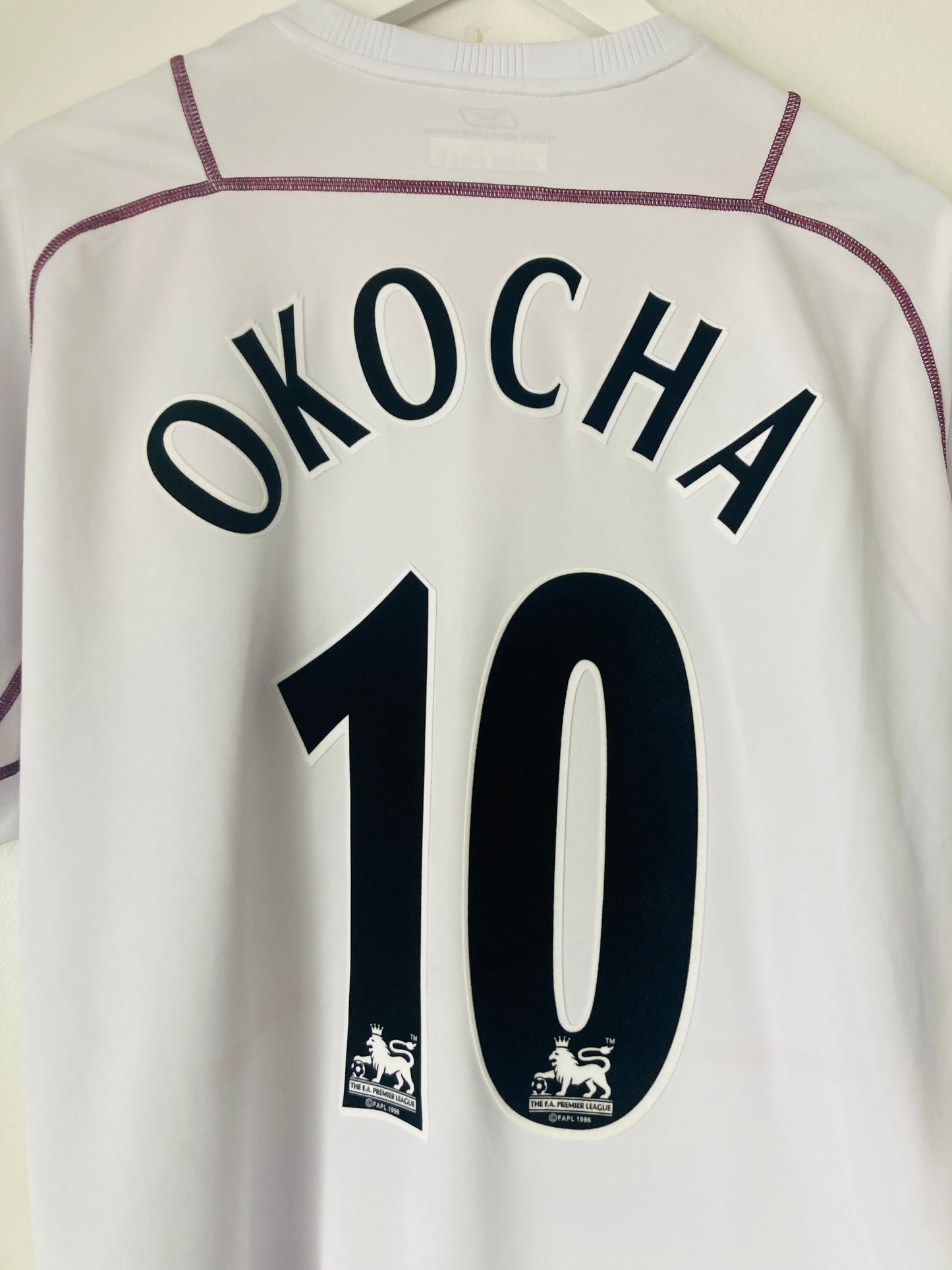 Bolton Wanderers home football shirt
2003/05 Okocha large
