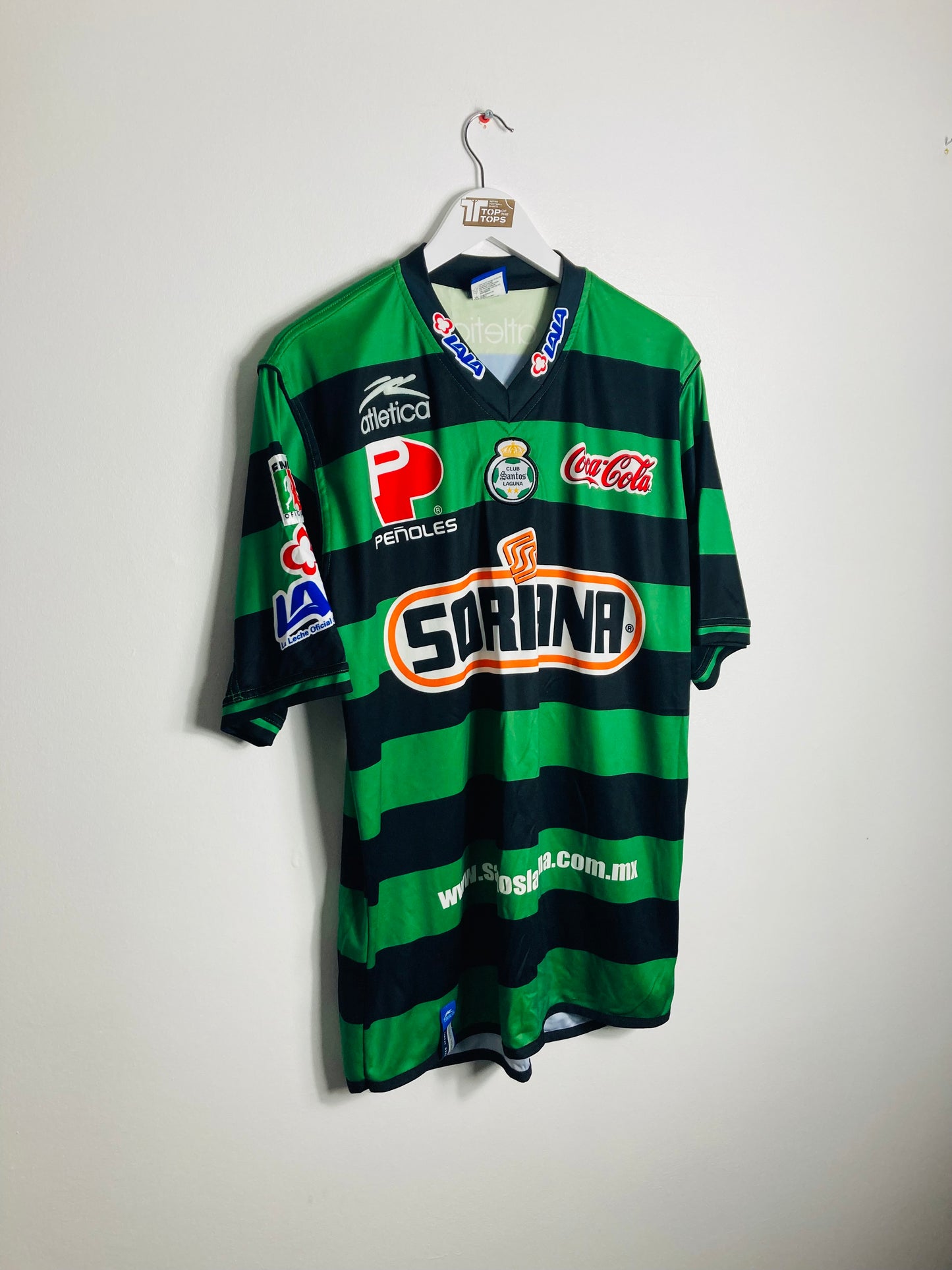 Santos Laguna third football shirt 2002/03 XL
