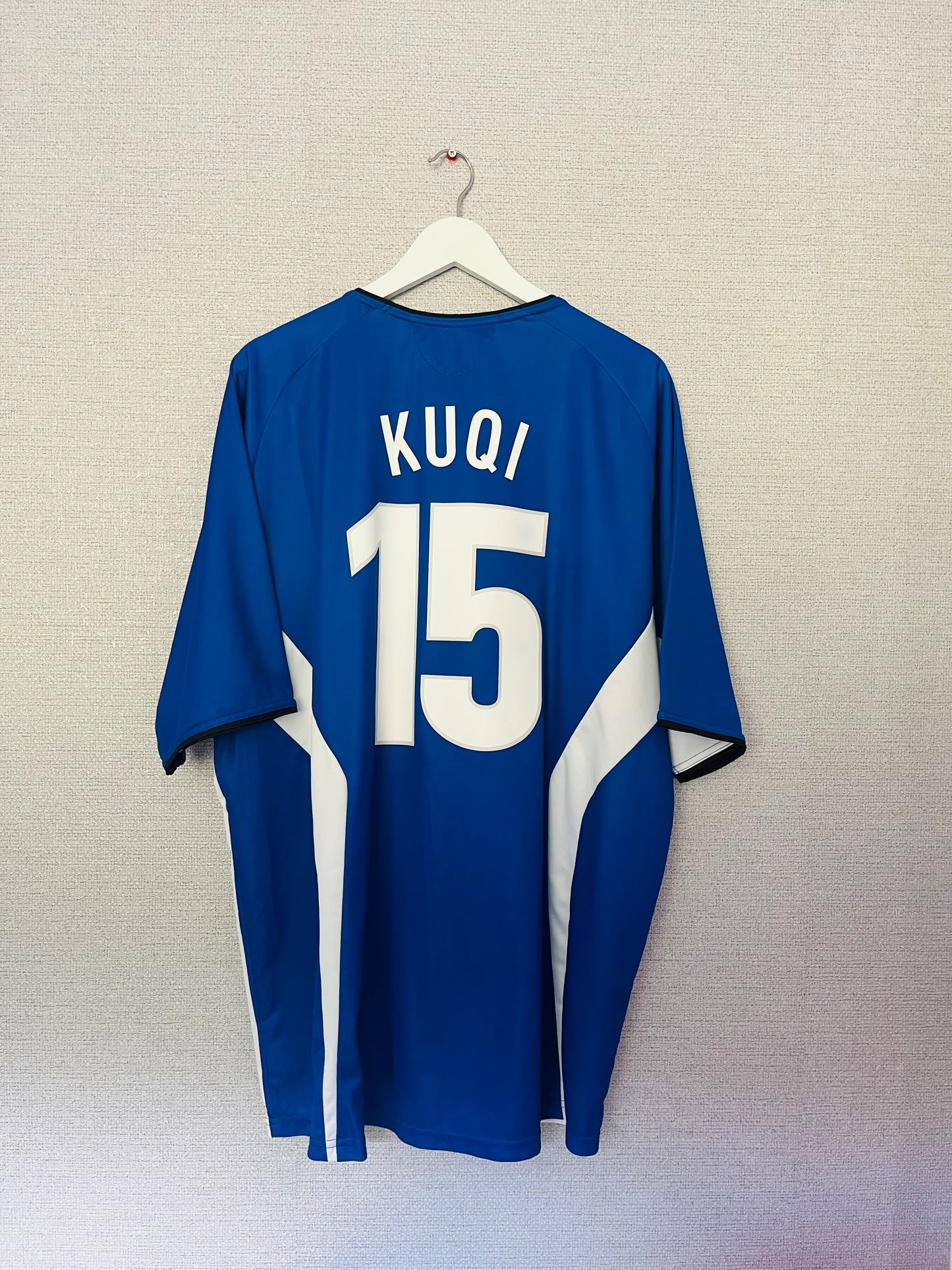 Sheffield Wednesday home football shirt 2003/05 Kuqi XXL