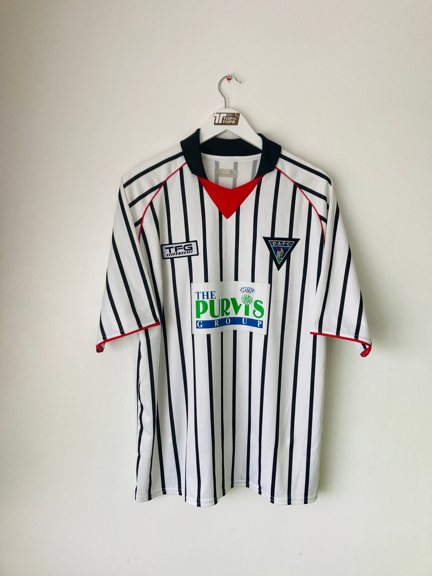 Dunfermline Athletic home football shirt 2005/06 Large
